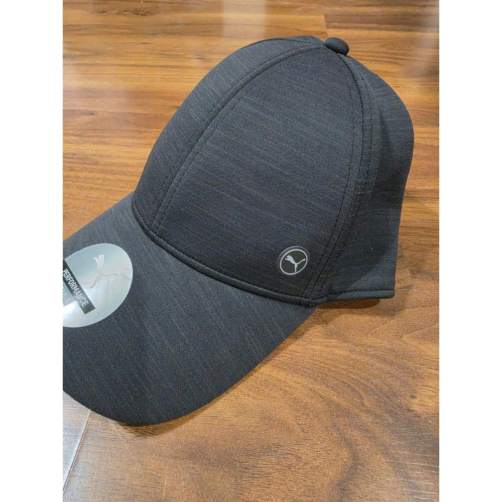 Puma Performance Golf Hat Women OSFA Gray Brand New Adjustable Baseball Cap - Picture 3 of 5